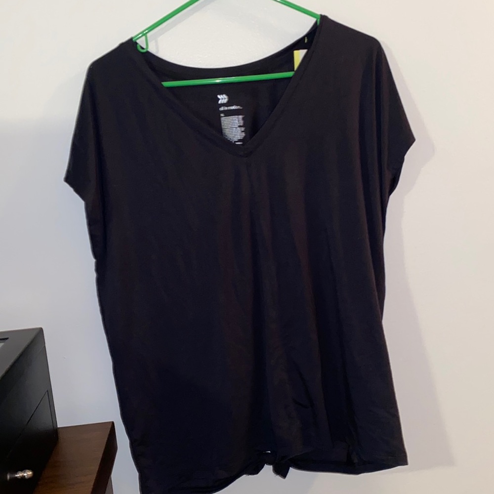 NWT tie back work out top